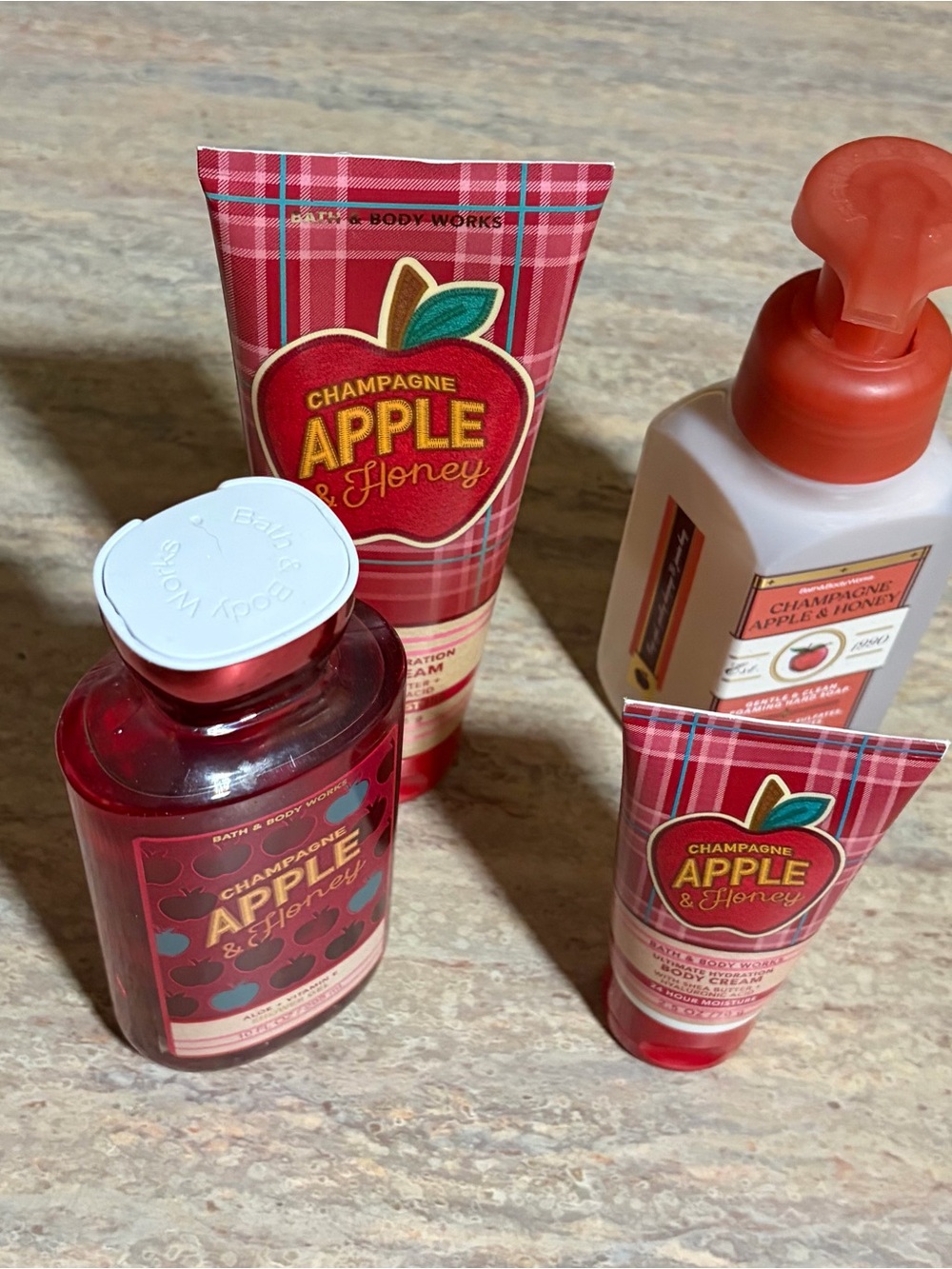 Bath & Body Works Retired Champagne Apple & Honey Body Wash, Cream, Soap, & more